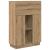Birou stejar artizanal 71.5 x 31.5 x 106.5 cm Lemn compozit GartenMobel Dekor