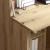 Birou stejar artizanal 71.5 x 31.5 x 106.5 cm Lemn compozit GartenMobel Dekor