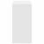 Birou cu sertar cu raft Alb 90 x 37.5 x 75 cm Lemn compozit GartenMobel Dekor