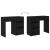 Birou cu sertar Stejar negru 90 x 37.5 x 75 cm Lemn compozit GartenMobel Dekor