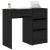Birou cu sertar Stejar negru 90 x 37.5 x 75 cm Lemn compozit GartenMobel Dekor