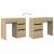 Birou cu sertar Stejar sonoma 90 x 37.5 x 75 cm Lemn compozit GartenMobel Dekor
