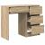 Birou cu sertar Stejar sonoma 90 x 37.5 x 75 cm Lemn compozit GartenMobel Dekor