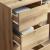 Birou cu raft stejar artizanal 90 x 37.5 x 75 cm Lemn compozit GartenMobel Dekor