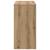 Birou cu raft stejar artizanal 90 x 37.5 x 75 cm Lemn compozit GartenMobel Dekor