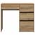 Birou cu raft stejar artizanal 90 x 37.5 x 75 cm Lemn compozit GartenMobel Dekor