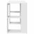 Birou cu Depozitare Alb 130 x 50.5 x 75 cm Lemn compozit GartenMobel Dekor