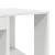 Birou cu Depozitare Alb 130 x 50.5 x 75 cm Lemn compozit GartenMobel Dekor