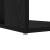 Birou cu Depozitare cu raft Stejar Negru 130 x 50.5 x 75 cm GartenMobel Dekor