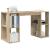 Birou cu Depozitare cu raft Stejar sonoma 130 x 50.5 x 75 cm GartenMobel Dekor