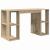 Birou cu Depozitare cu raft Stejar sonoma 130 x 50.5 x 75 cm GartenMobel Dekor