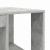 Birou cu Depozitare Gri beton 130 x 50.5 x 75 cm Lemn compozit GartenMobel Dekor