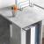 Birou cu Depozitare Gri beton 130 x 50.5 x 75 cm Lemn compozit GartenMobel Dekor