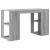 Birou cu Depozitare Gri Sonoma 130 x 50.5 x 75 cm Lemn compozit GartenMobel Dekor