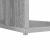 Birou cu Depozitare Gri Sonoma 130 x 50.5 x 75 cm Lemn compozit GartenMobel Dekor