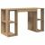 Birou cu Depozitare cu raft stejar artizanal 130 x 50.5 x 75 cm GartenMobel Dekor