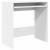 Birou cu raft cu depozitare Alb 77,5 x 43 x 79 cm Lemn compozit GartenMobel Dekor