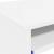 Birou cu raft cu depozitare Alb 77,5 x 43 x 79 cm Lemn compozit GartenMobel Dekor