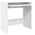 Birou cu raft cu depozitare Alb 77,5 x 43 x 79 cm Lemn compozit GartenMobel Dekor