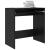 Birou cu raft Stejar negru 77,5 x 43 x 79 cm Lemn compozit GartenMobel Dekor