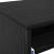 Birou cu raft Stejar negru 77,5 x 43 x 79 cm Lemn compozit GartenMobel Dekor