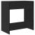 Birou cu raft Stejar negru 77,5 x 43 x 79 cm Lemn compozit GartenMobel Dekor
