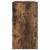 Birou cu raft Stejar afumat 77,5 x 43 x 79 cm Lemn compozit GartenMobel Dekor