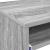 Birou cu raft cu depozitare Gri 77,5 x 43 x 79 cm Lemn compozit GartenMobel Dekor