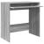 Birou cu raft cu depozitare Gri 77,5 x 43 x 79 cm Lemn compozit GartenMobel Dekor