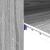 Birou cu raft cu depozitare Gri 77,5 x 43 x 79 cm Lemn compozit GartenMobel Dekor