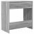 Birou cu raft cu depozitare Gri 77,5 x 43 x 79 cm Lemn compozit GartenMobel Dekor