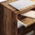 Birou cu raft Lemn vechi 77,5 x 43 x 79 cm Lemn compozit GartenMobel Dekor