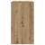Birou cu raft stejar artizanal 77,5 x 43 x 79 cm Lemn compozit GartenMobel Dekor