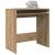 Birou cu raft stejar artizanal 77,5 x 43 x 79 cm Lemn compozit GartenMobel Dekor