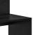 Birou cu Stocare Stejar Negru 90 x 48 x 101.5 cm Lemn compozit GartenMobel Dekor