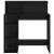 Birou cu Stocare Stejar Negru 90 x 48 x 101.5 cm Lemn compozit GartenMobel Dekor