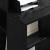 Birou cu Stocare Stejar Negru 90 x 48 x 101.5 cm Lemn compozit GartenMobel Dekor