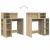 Birou cu Stocare Stejar sonoma 90 x 48 x 101.5 cm Lemn compozit GartenMobel Dekor