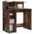 Birou cu Stocare Stejar afumat 90 x 48 x 101.5 cm Lemn compozit GartenMobel Dekor