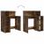 Birou cu Stocare Stejar afumat 90 x 48 x 101.5 cm Lemn compozit GartenMobel Dekor