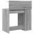 Birou cu Stocare sonoma gri 90 x 48 x 101.5 cm Lemn compozit GartenMobel Dekor