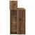 Birou cu Stocare Lemn Vechi 90 x 48 x 101.5 cm Lemn compozit GartenMobel Dekor