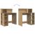 Birou cu Stocare cu raft stejar artizanal 90 x 48 x 101.5 cm GartenMobel Dekor