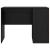 Birou cu raft Stejar negru 102 x 50 x 75 cm Lemn compozit GartenMobel Dekor