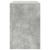 Birou cu raft Gri beton 102 x 50 x 75 cm Lemn compozit GartenMobel Dekor