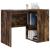 Birou cu raft Stejar fumuriu 102 x 50 x 75 cm Lemn compozit GartenMobel Dekor