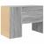 Birou cu raft Gri Sonoma 102 x 50 x 75 cm Lemn compozit GartenMobel Dekor
