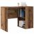 Birou cu raft Lemn vechi 102 x 50 x 75 cm Lemn compozit GartenMobel Dekor