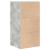 Bufet cu sertar Gri beton 38 x 34.5 x 75 cm Lemn compozit GartenMobel Dekor