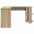 Birou Colțar cu Depozitare Stejar sonoma 140 x 113.5 x 75 cm GartenMobel Dekor